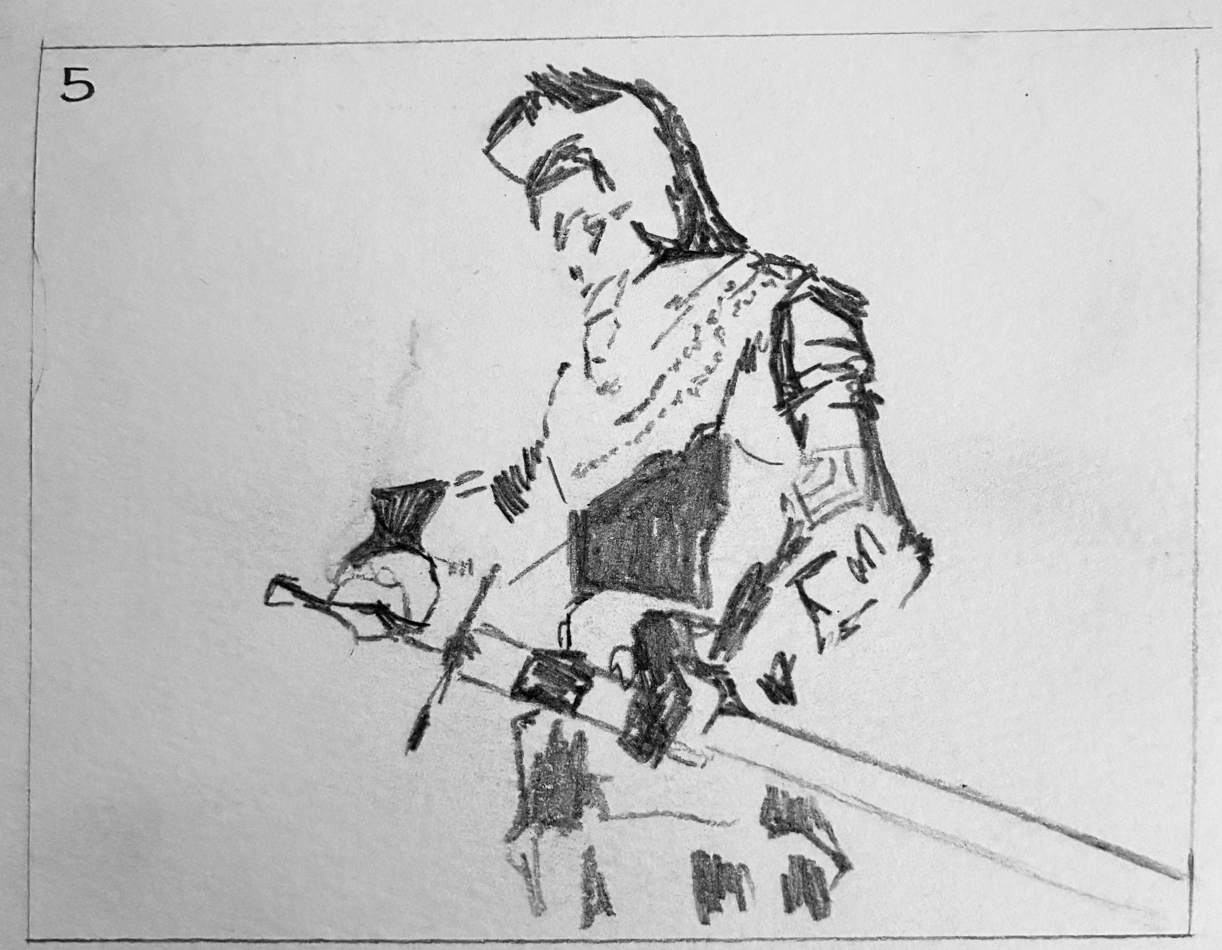 Animation drawing 5