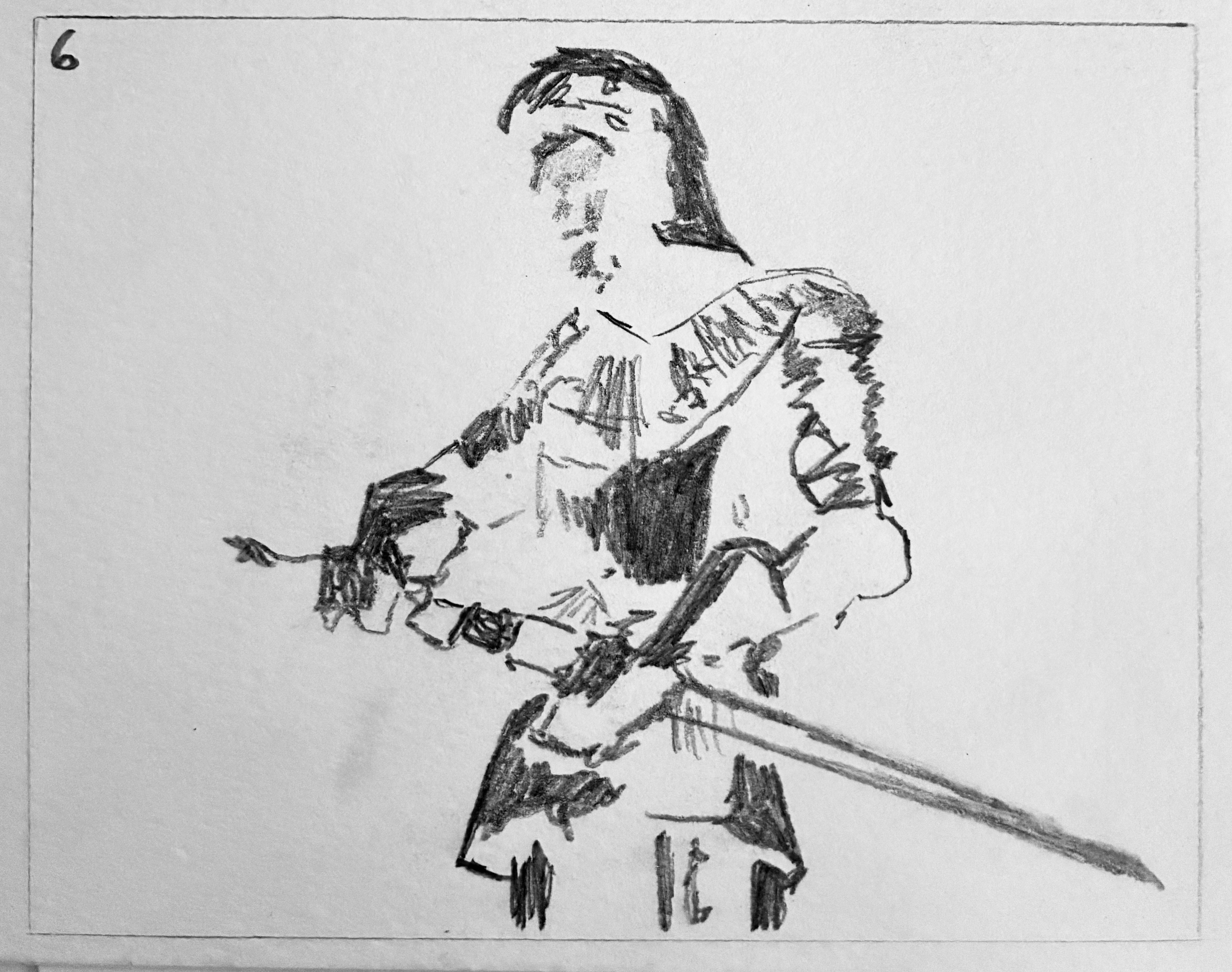 Animation drawing 6