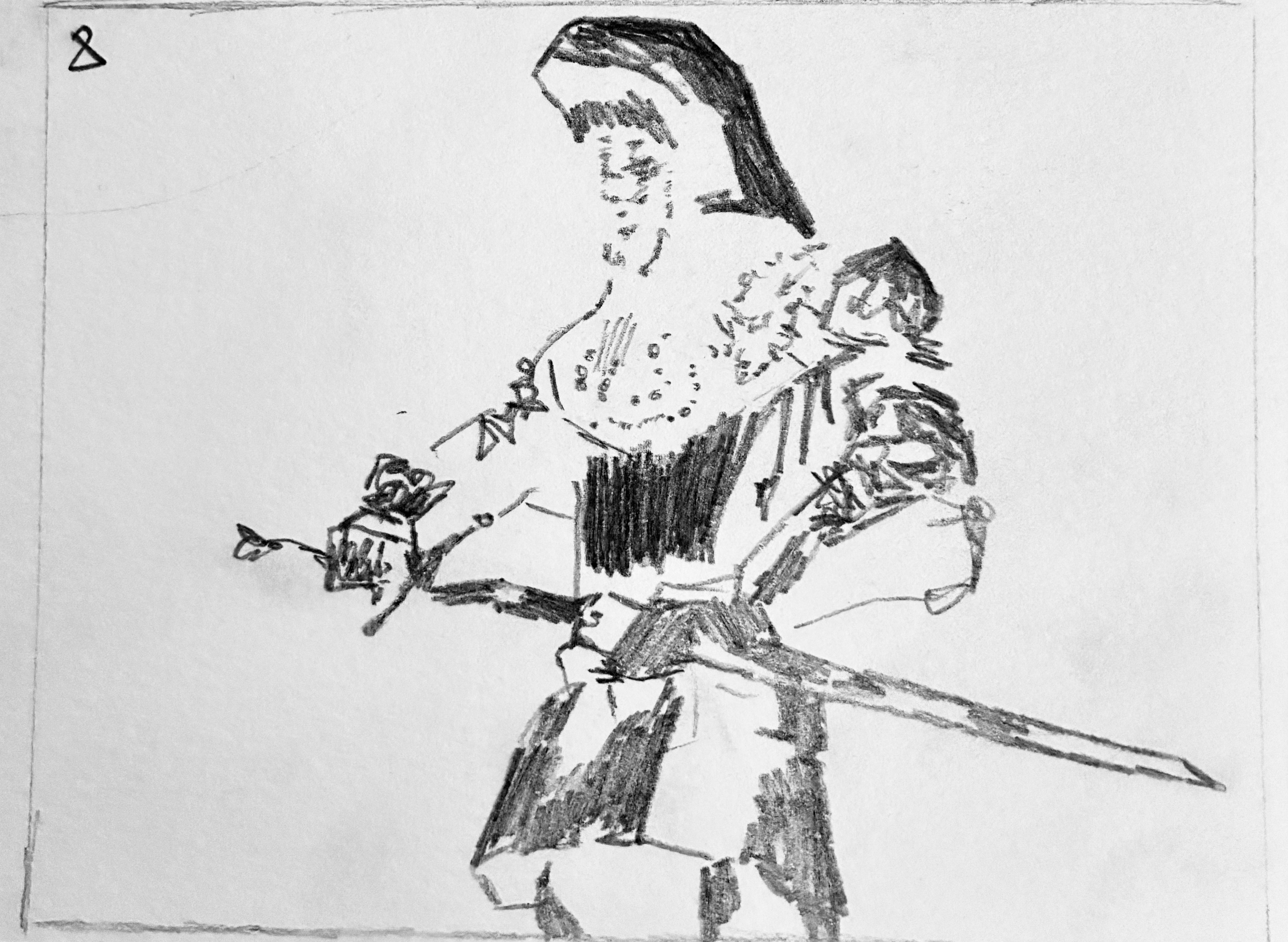 Animation drawing 8